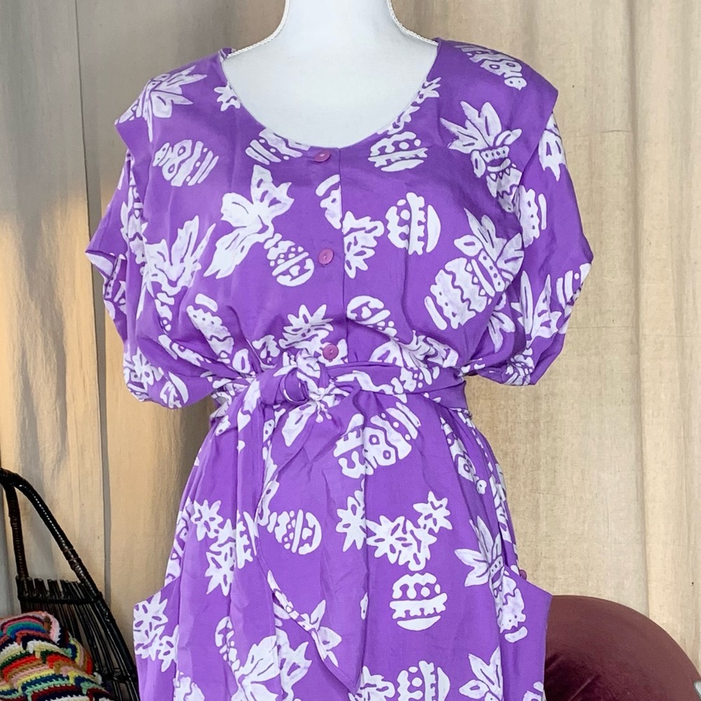 80s Tropical Jumpsuit